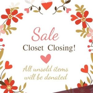 Help me clear my closet!